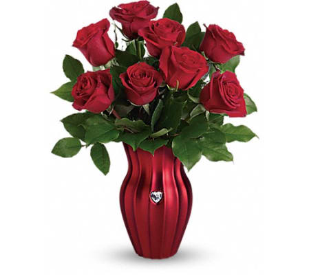 Teleflora's Heart Of A Rose Bouquet