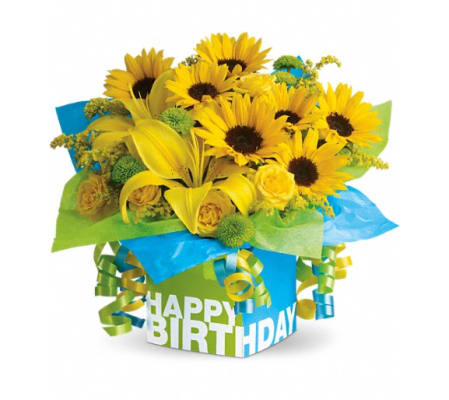 Teleflora's Sunny Birthday Present