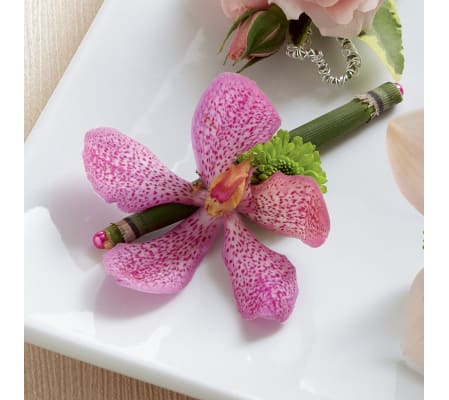 The FTD® Pink Mokara Boutonniere