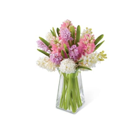 The FTD® Pure Perfection™ Hyacinth Bouquet