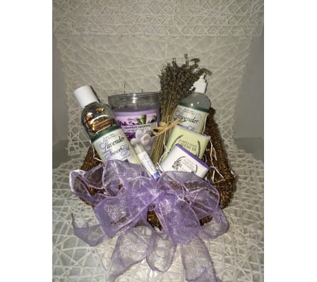 Luscious Lavender Gift Basket