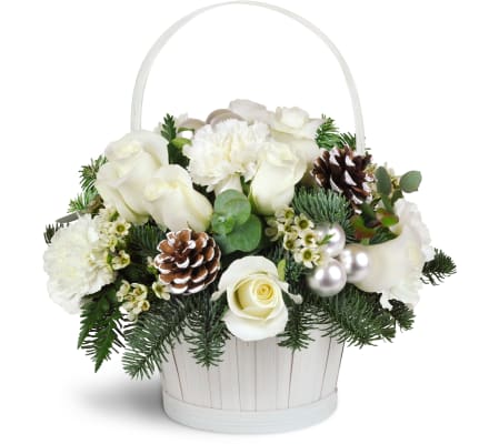 Silver Kisses™ Basket