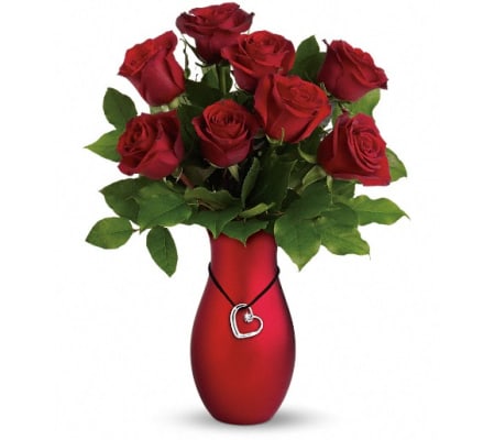 Passion's Heart Bouquet by Teleflora