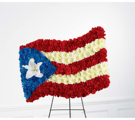 The FTD® Devotion™ Flag Tribute