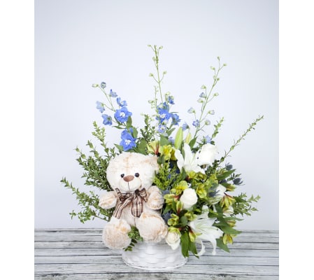 Cuddle Up Bear Arrangement