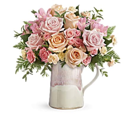 Artisanal Blush Bouquet