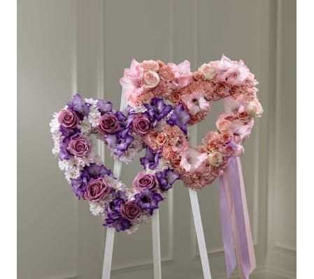 The FTD® Hearts Eternal™ Easel