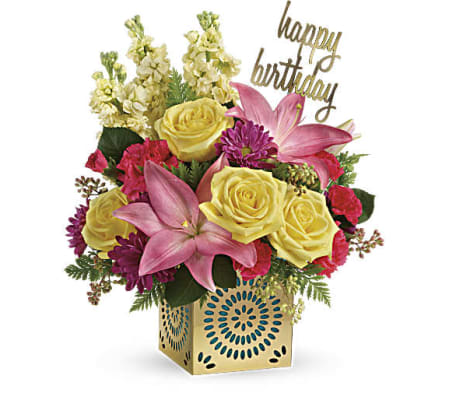 Teleflora's Blooming Birthday Bouquet