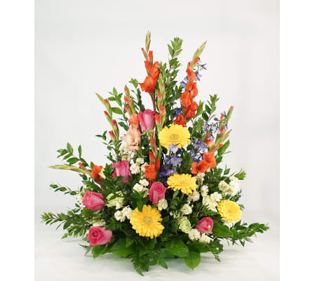 Bright Tribute with Mixed Colors