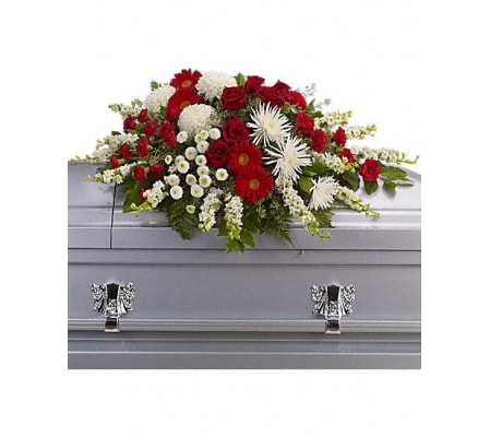 TF - Strength and Wisdom Casket Spray