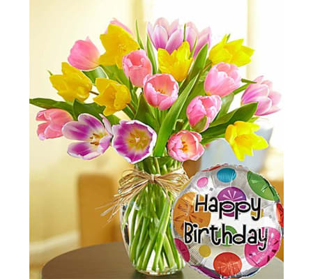 Timeless Tulips® Happy Birthday