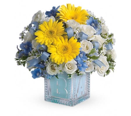 Baby's First Block by Teleflora - Blue