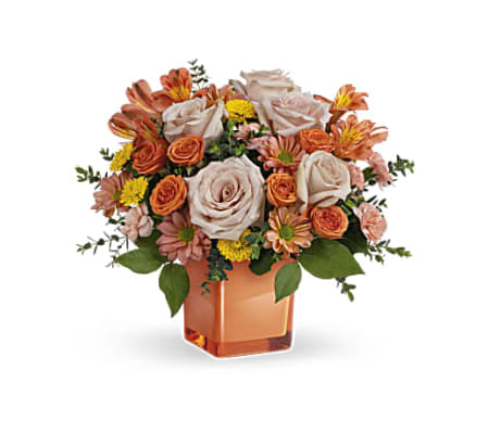 The Teleflora's Orange Splendor Bouquet