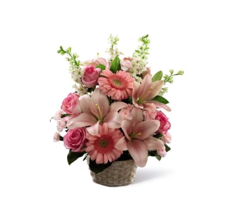 The FTD® Whispering Love™ Pink Arrangement