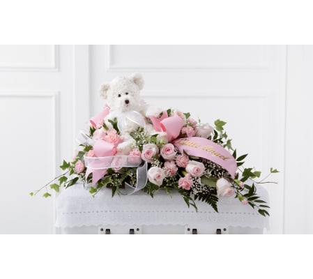 The FTD® Touch of Sympathy™ Casket Spray