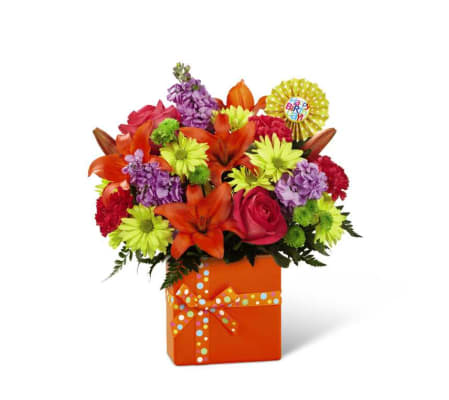 The FTD® Set to Celebrate™ Birthday Bouquet