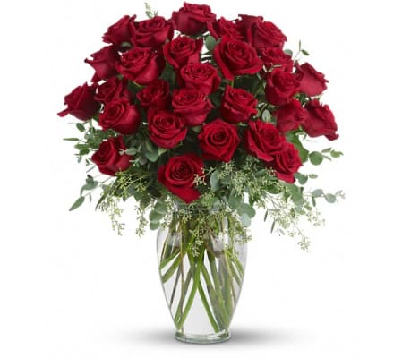 Forever Beloved - 30 Long Stemmed Red Roses