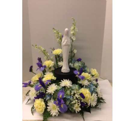 Merritt's Tabletop with Madonna