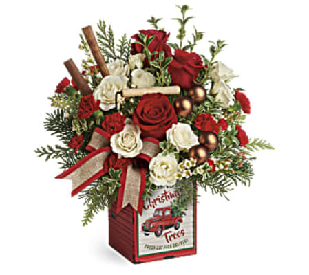 Teleflora's Quaint Christmas Bouquet