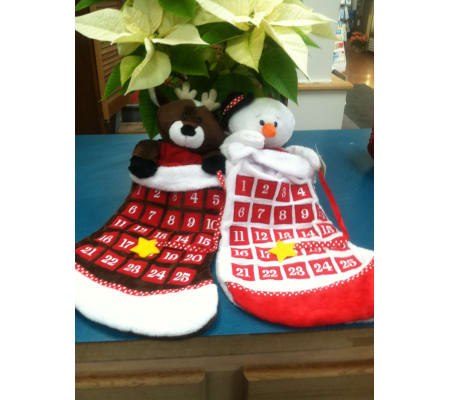 Countdown Christmas Stocking