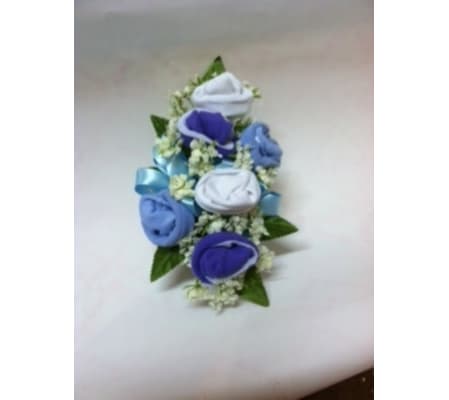 BABY BOY SOCK CORSAGE
