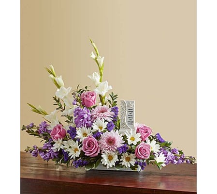 Beautiful Memories - Lavender and White