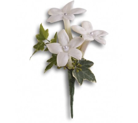 White Gloves Boutonniere