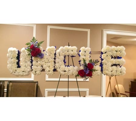 Floral Letter Designs