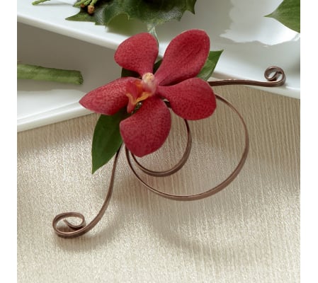 The FTD® Red Mokara Boutonniere