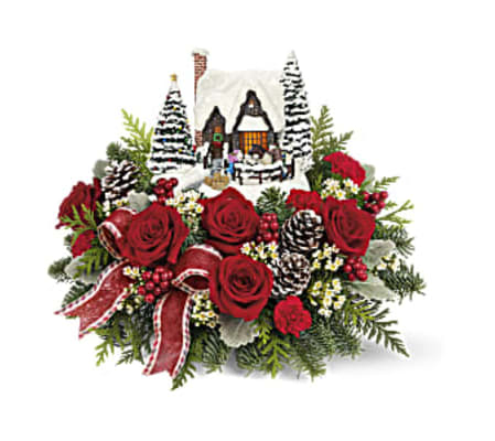 Thomas Kinkade's Snowy Cheer Bouquet