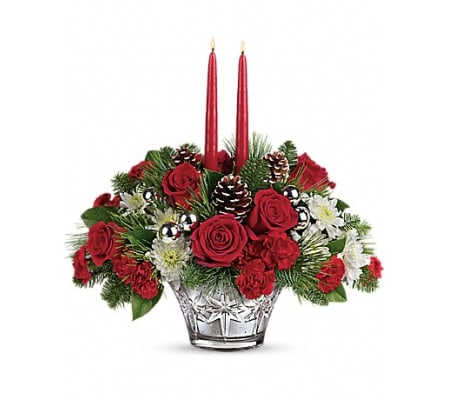 Teleflora's Sparkling Star Centerpiece