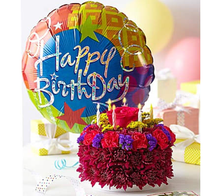 Birthday Flower Cake® Purple