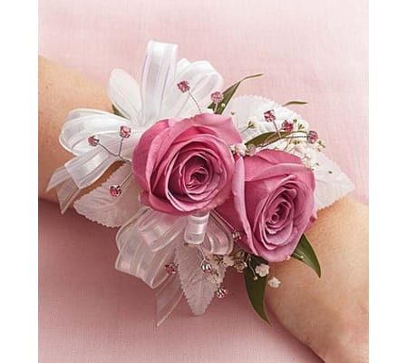 Purple Rose Corsage
