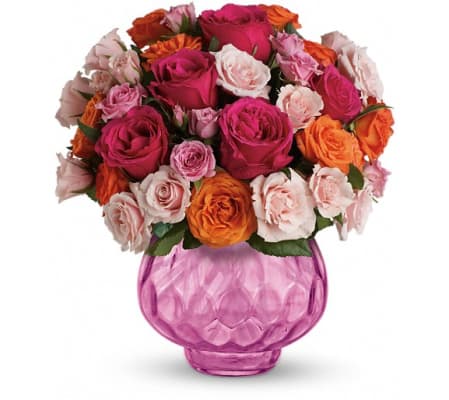 Teleflora's Sweet Fire Bouquet with Roses