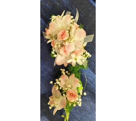 wristlet and boutonniere 93