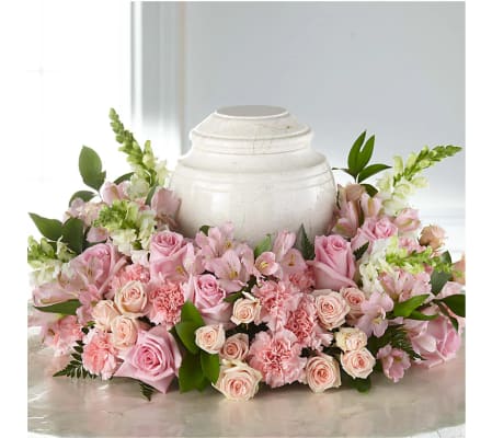 A Blooms of Hope Cremation Adornment