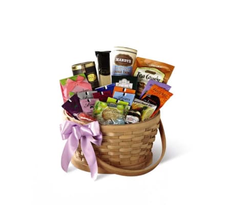 The FTD® Quiet Tribute™ Gourmet Basket