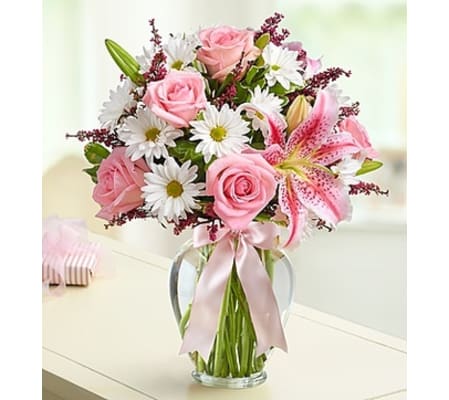 Mother’s Embrace™ in a Clear Vase
