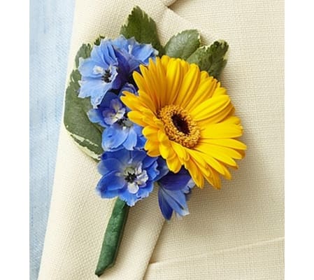 Country Wedding Boutonniere