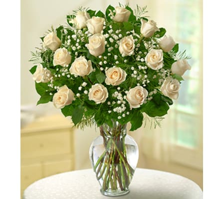 Rose Elegance™ Premium White Roses