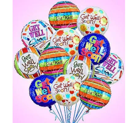 Air-Rangement® - Get Well Mylar Balloons