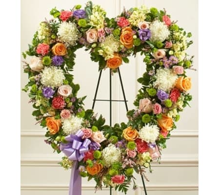 Pastel Open Heart