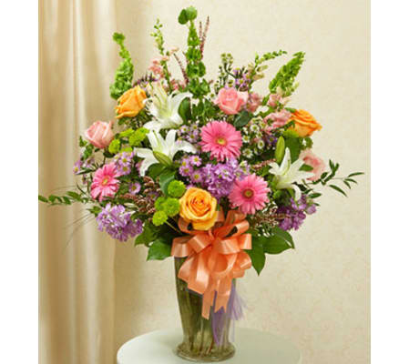Beautiful Blessings Vase Arrangement - Pastel