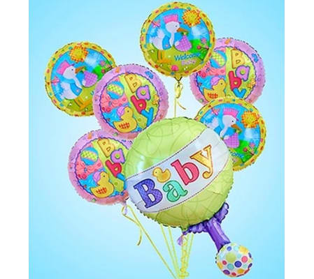 Tiny Bundle Rattle Mylar Bundle