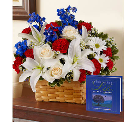 Celebrating Life - Red, White and Blue