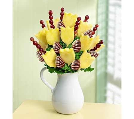 Love & Remembrance Sympathy Fruit Bouquet