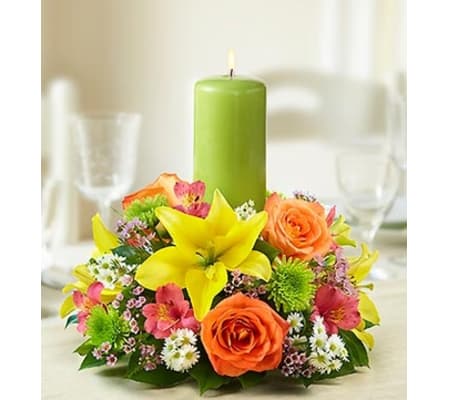 Fields of Europe™ Centerpiece with Pillar