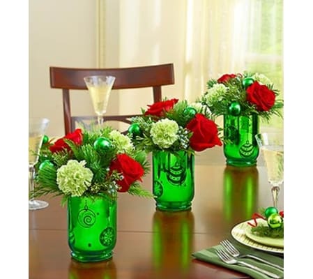 Christmas Trio Centerpiece