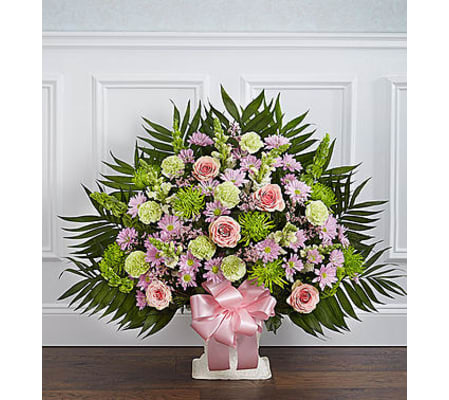 Heartfelt Tribute™ Floor Basket - Pastel