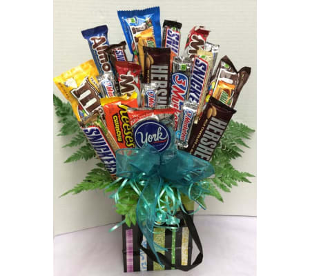 Happy Birthday Candy Bouquet